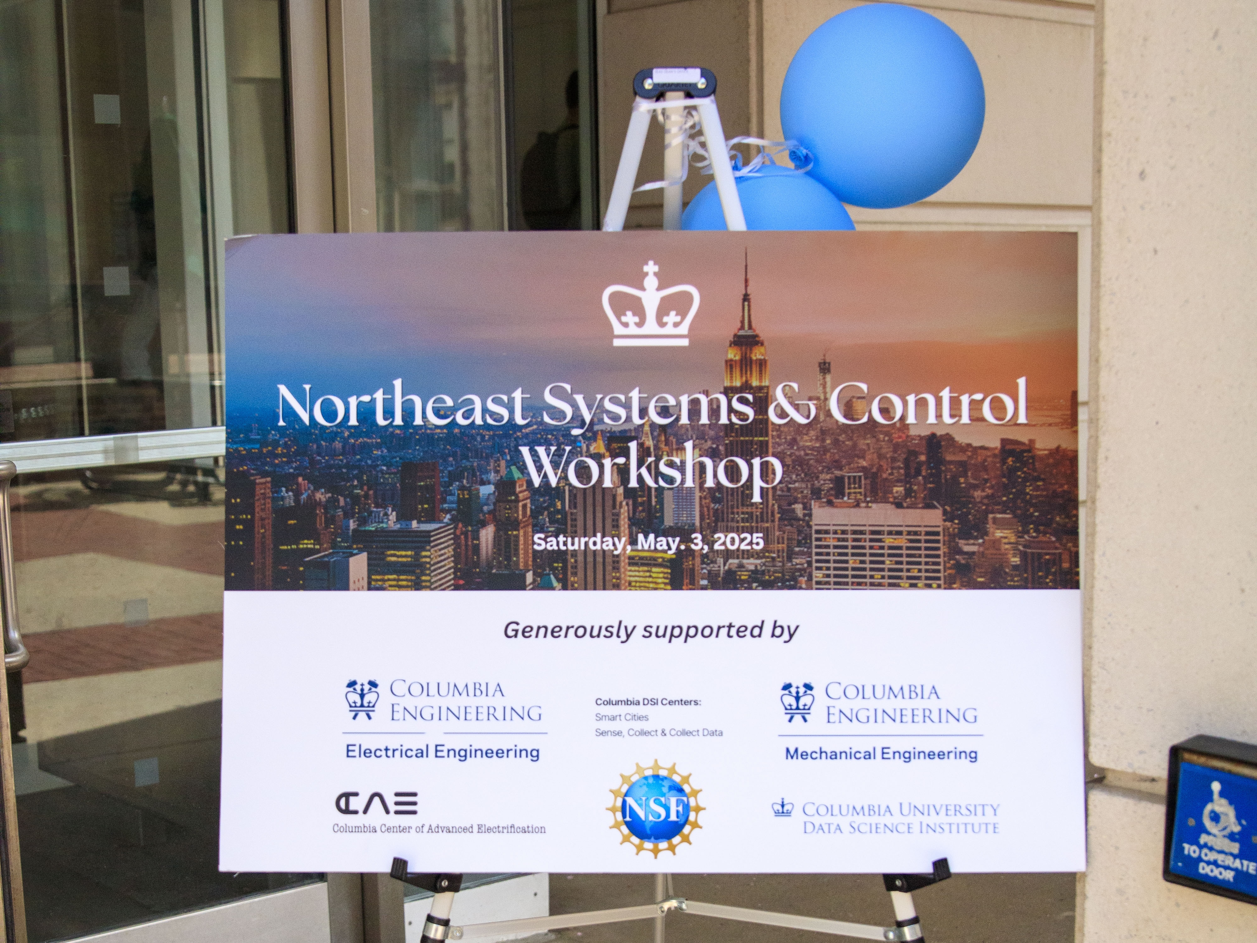 Registration desk at NESCW 2025