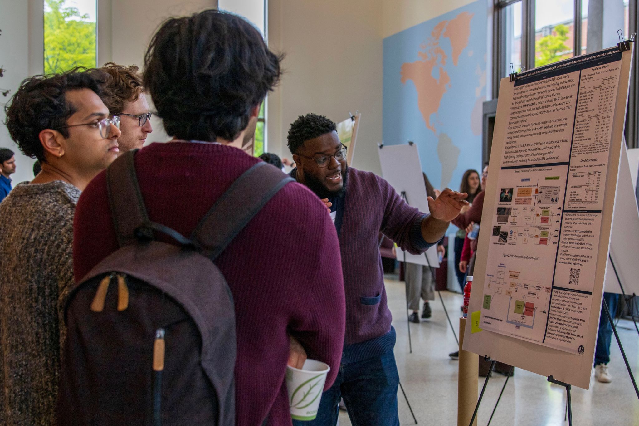 Poster session at NESCW 2026