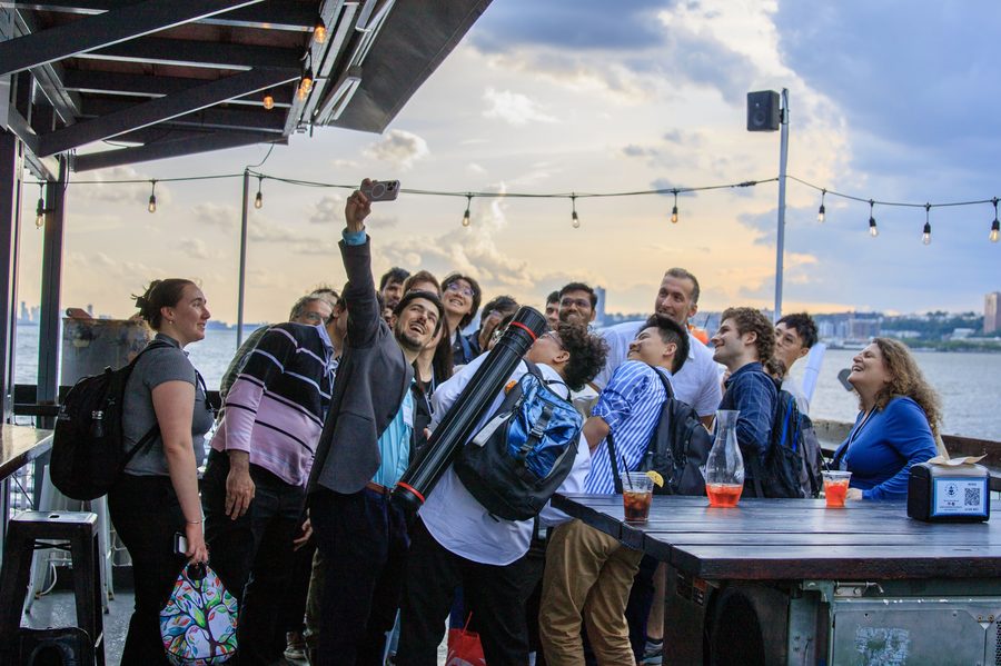 Social event at NESCW 2025